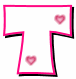 GIF animado (27174) Letra t romantica