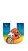 GIF animado (24994) Letra u