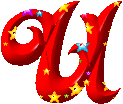 Imagen GIF de Letra u animado