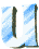 GIF animado (28391) Letra u azul