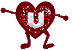 GIF animado (26731) Letra u corazon brazos