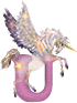 GIF animado (29720) Letra u inicial animal