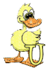 GIF animado (28962) Letra u patito