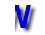 Imagen GIF de Letra v azul animado