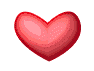 GIF animado (26233) Letra v corazon