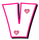 GIF animado (27176) Letra v romantica