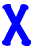 GIF animado (27963) Letra x azul