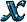 GIF animado (27485) Letra x azul turquesa