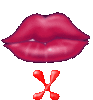 GIF animado (26352) Letra x besos