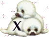 GIF animado (29592) Letra x foquitas