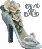 GIF animado (27396) Letra x zapato tacon