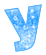 GIF animado (27538) Letra y azul