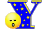 GIF animado (28067) Letra y azul