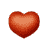 GIF animado (26496) Letra y corazoncito rojo