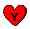 GIF animado (27153) Letra y mini corazon