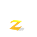 GIF animado (25765) Letra z amarilla saltando