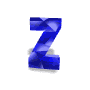 GIF animado (27593) Letra z azul