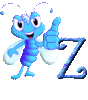 GIF animado (29091) Letra z bicho