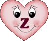 GIF animado (27040) Letra z corazon tierno