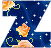 GIF animado (28199) Letra z estrellas rosas
