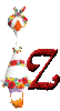 GIF animado (28994) Letra z pato