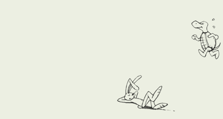GIF animado (16976) Liebre tortuga