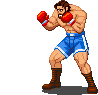 GIF animado (15484) Luchador boxeando