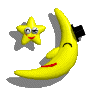 GIF animado (21177) Luna divertida