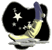 GIF animado (21179) Luna durmiendo