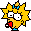 GIF animado (19281) Maggie simpson