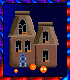 GIF animado (23059) Mansion encantada halloween