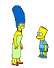 GIF animado (19296) Marge simpson