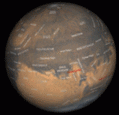 GIF animado (21252) Marte girando