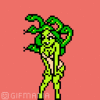 GIF animado (22190) Medusa pixel