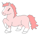 Imagen GIF de Mi pequeno pony unicornio animado