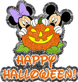 GIF animado (23083) Mickey mouse feliz halloween