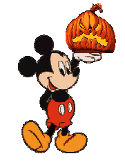 GIF animado (23086) Mickey mouse halloween