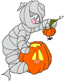 GIF animado (23665) Momia halloween