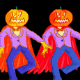 GIF animado (23037) Monstruo calabazas halloween