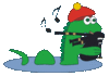 GIF animado (21670) Monstruo lago ness