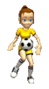 GIF animado (16063) Mujer futbolista