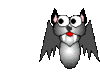 GIF animado (23692) Murcielago en halloween
