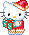GIF animado (18357) Navidad hello kitty