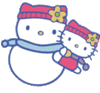 GIF animado (18365) Navidad hello kitty