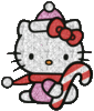 GIF animado (18366) Navidad hello kitty