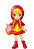 GIF animado (16964) Nina caperucita roja