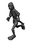 GIF animado (15154) Ninja corriendo