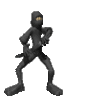 GIF animado (15155) Ninja katana