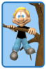 GIF animado (15633) Nino escalando