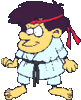 GIF animado (15139) Nino karateka